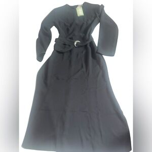 H&M Classic Black Long Sleeve Dress